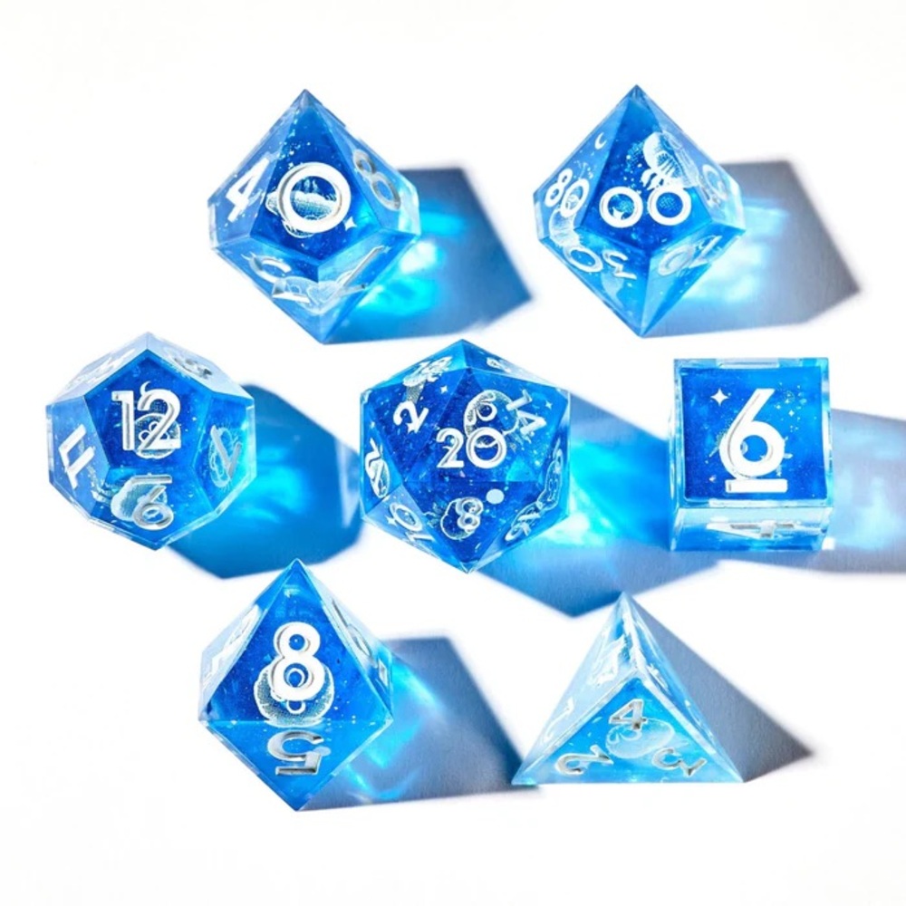 Dispel Dice - Aurelia 7-Piece Polyhedral Dice Set